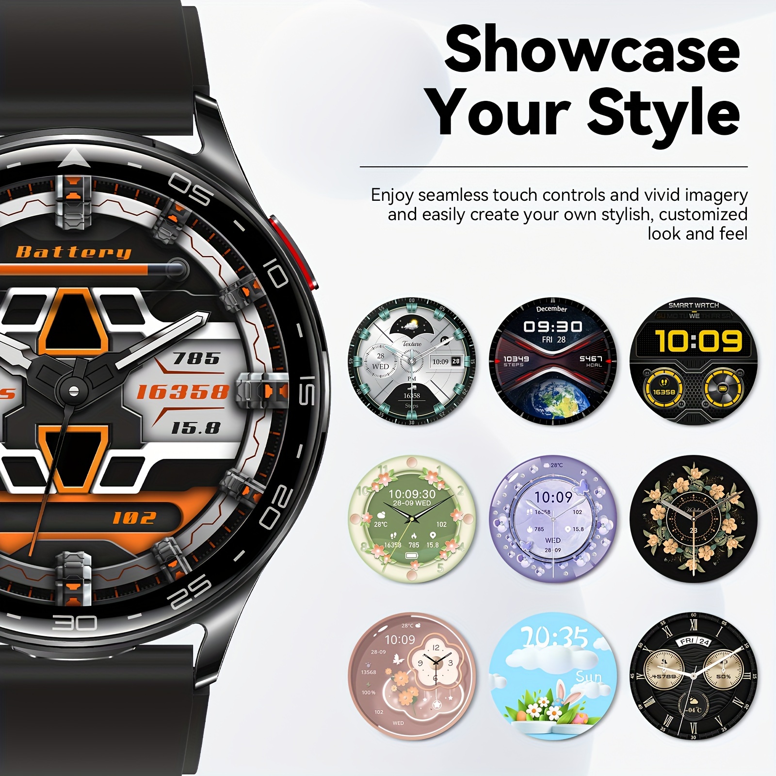2-In-1 TWS Headset SmartWatch  - Smartwatch Noise Watches For Men บทวิจารณ์และราคา