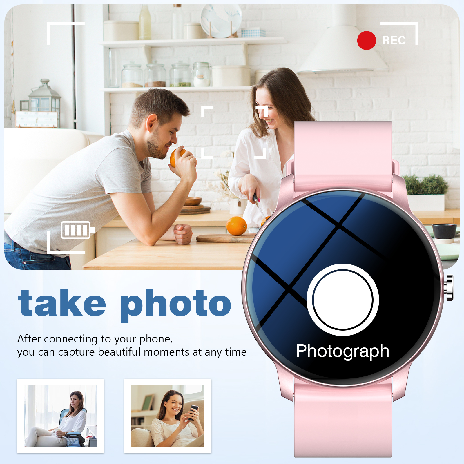 Smart Watch, Wireless Call/Dia - Smartwatch Iphone Watch For Men บทวิจารณ์และราคา
