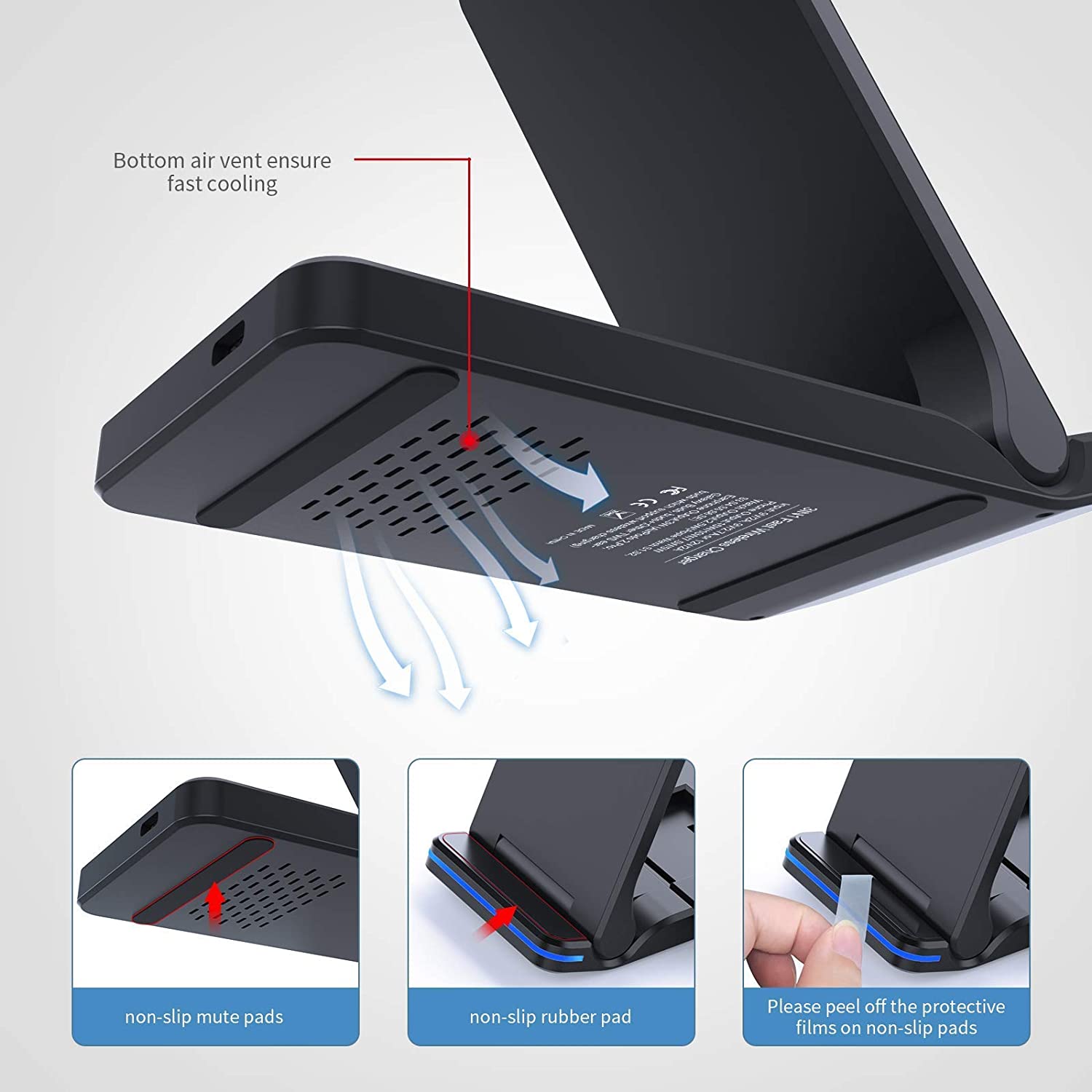 3in1 QI Foldable Wireless Char - Watch Watch Xs บทวิจารณ์และราคา