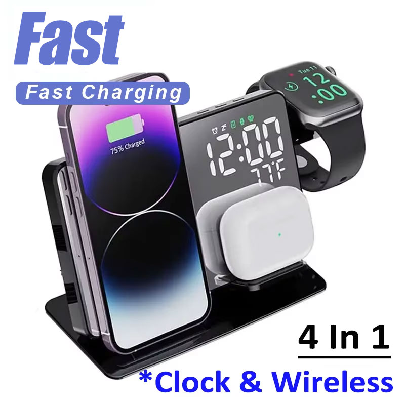 Fast Wireless Charger Dock Sta - Watch Watch Xs บทวิจารณ์และราคา