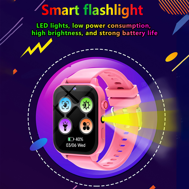 Kids Game Smart Watch Flashlig - Smartwatch Watches Gift For Girls บทวิจารณ์และราคา