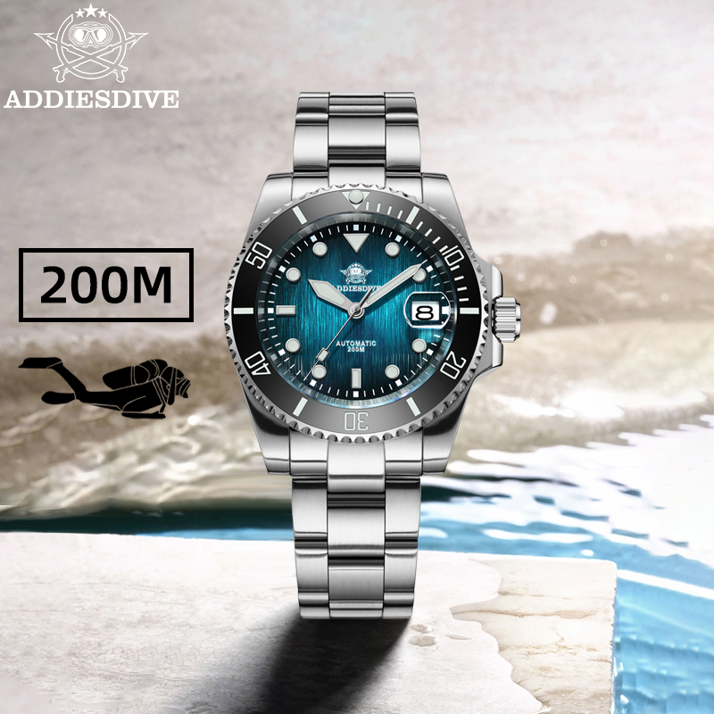ADDIESDIVE Luxury Men's Automa - Waterproof Diving Watch บทวิจารณ์และราคา