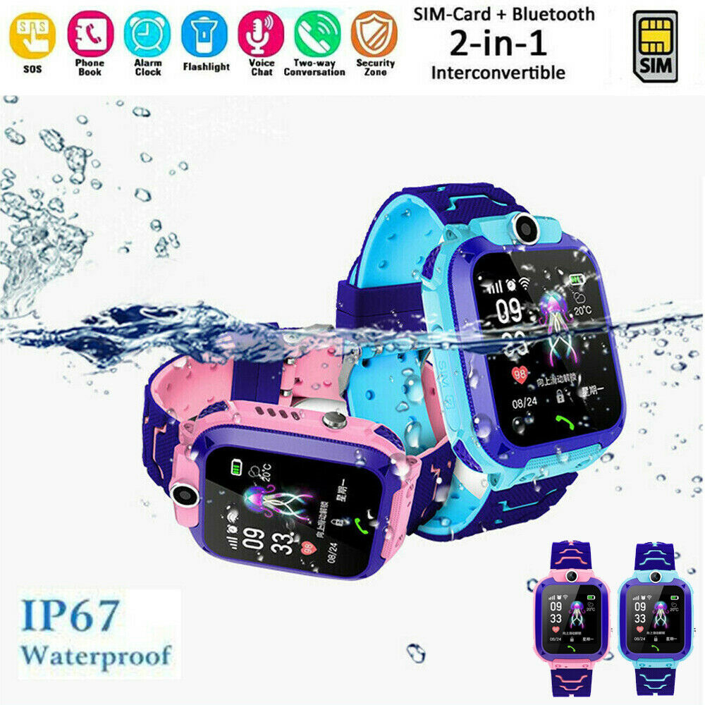 Q12 Kids Smart Watch 2G SOS Ca - Smartwatch Digital Watches For Kid Girl บทวิจารณ์และราคา