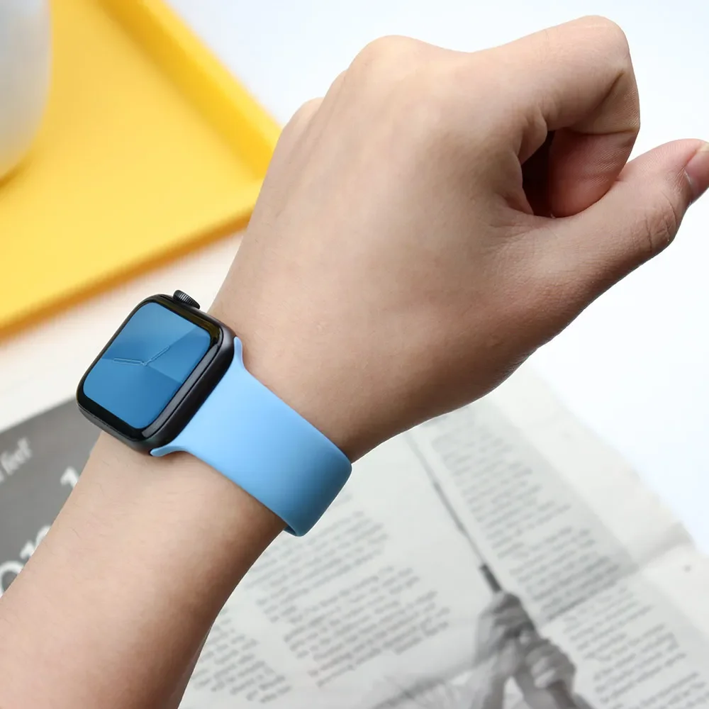 Silicone Band For Apple Watch  - Smartwatch Apple Watches For Men บทวิจารณ์และราคา