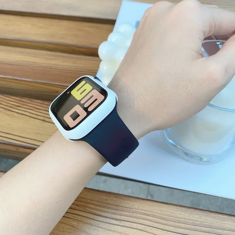 Silicone Band For Apple Watch  - Smartwatch Apple Watches For Men บทวิจารณ์และราคา