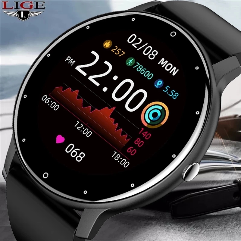 LIGE 2025 New Smart Watch Men  - Smartwatch Watches With Bluetooth บทวิจารณ์และราคา