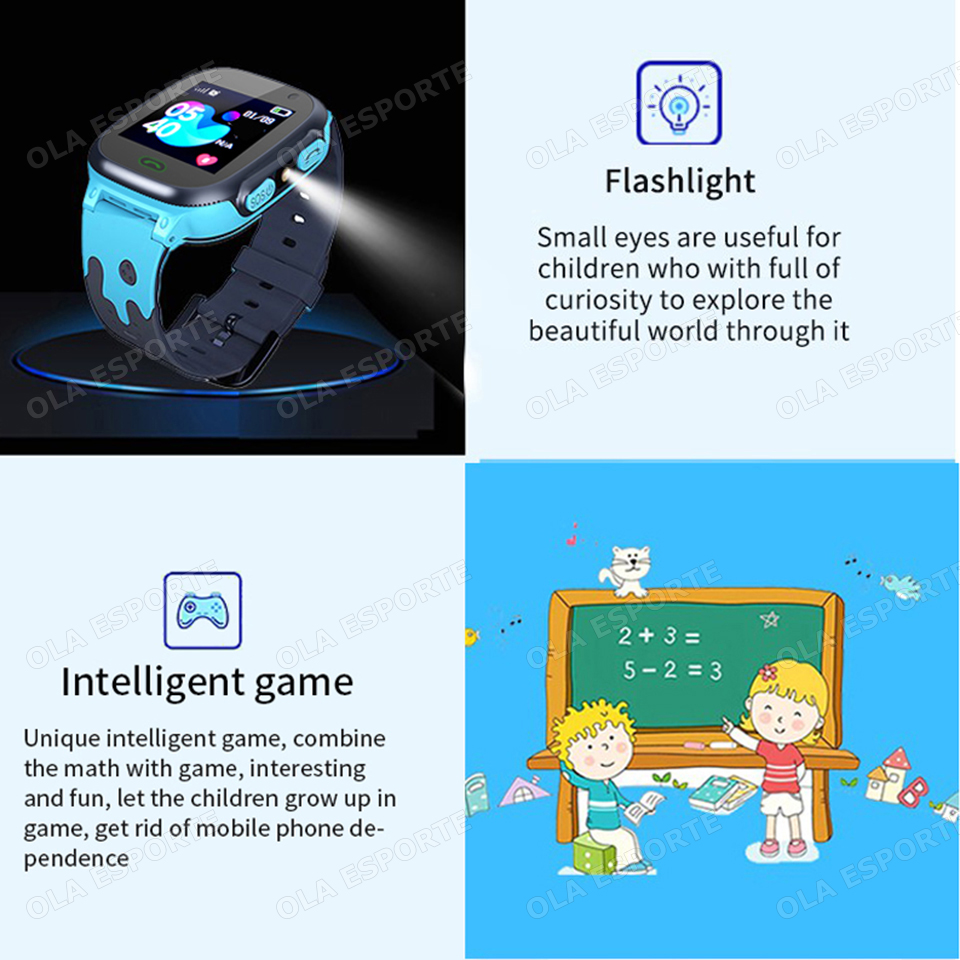 2025 New Kids Smart Watch Chil - Smartwatch Watches Gift For Girls บทวิจารณ์และราคา