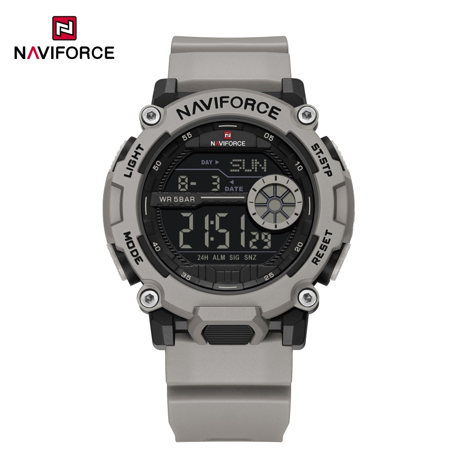 New NAVIFORCE Men's 5ATM Water - Tide Watch Surf บทวิจารณ์และราคา