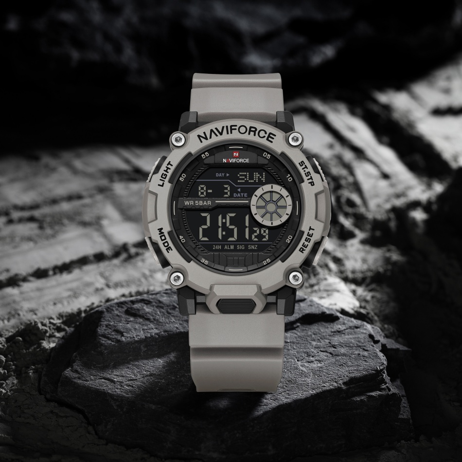 New NAVIFORCE Men's 5ATM Water - Tide Watch Surf บทวิจารณ์และราคา
