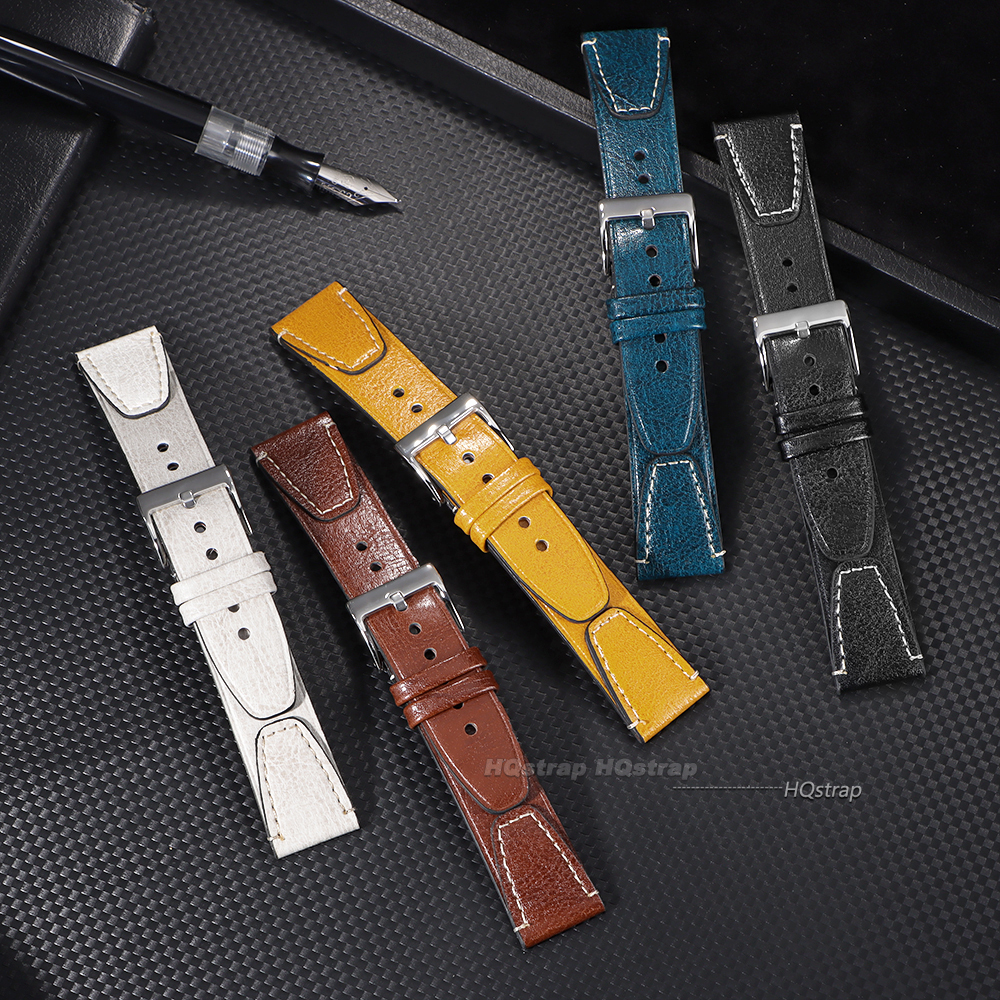 Vintage 20mm 22mm Oil Wax Leat - Seiko Watches Smartwatch บทวิจารณ์และราคา