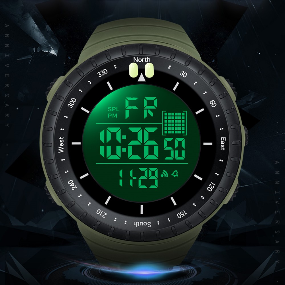 SYNOKE Outdoor Military Digita - Tide Watch Surf บทวิจารณ์และราคา