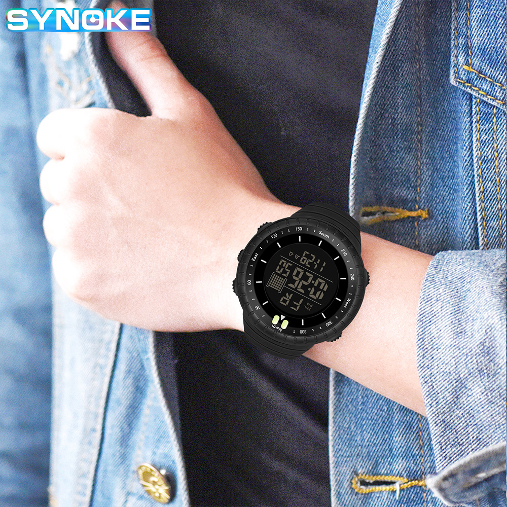 SYNOKE Outdoor Military Digita - Tide Watch Surf บทวิจารณ์และราคา