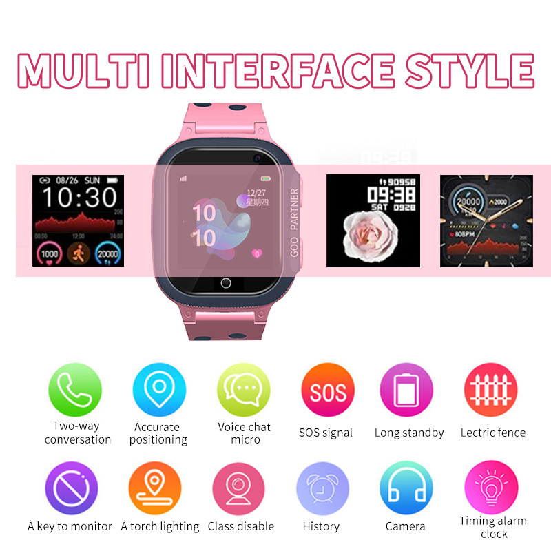 Kids Smart Watch Waterproof Sm - Smartwatch Digital Watches For Kid Girl บทวิจารณ์และราคา