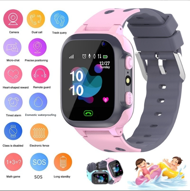 Kids Smart Watch Waterproof Sm - Smartwatch Digital Watches For Kid Girl บทวิจารณ์และราคา