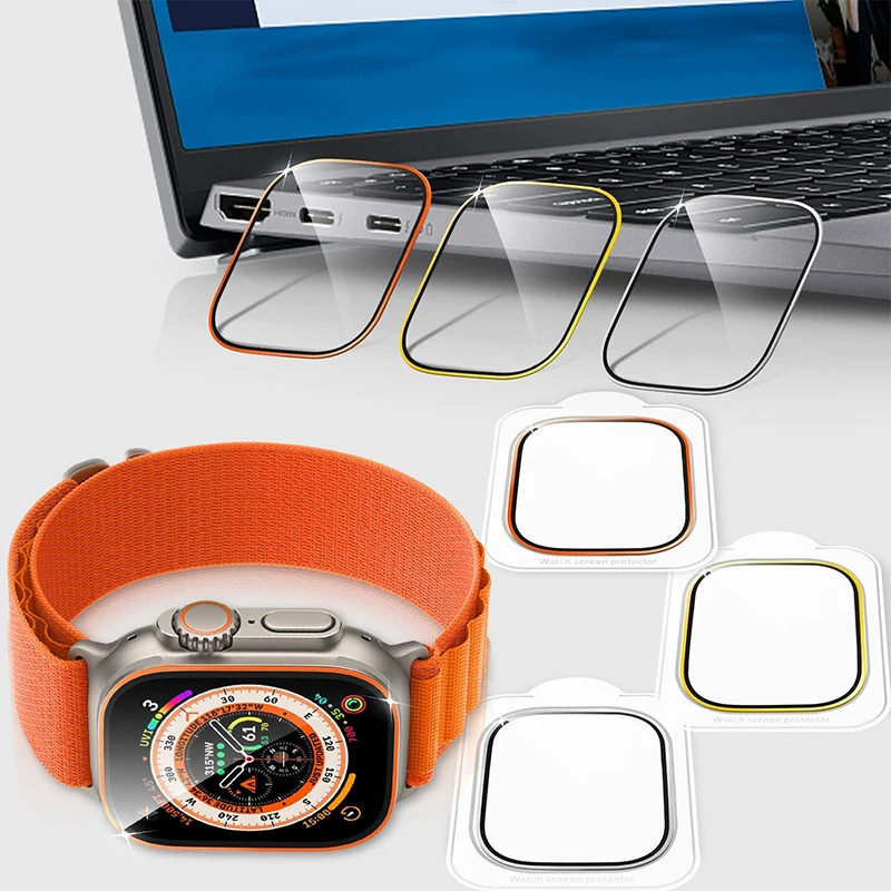 Tempered Glass for Apple Watch - Smartwatch Watches Gift For Women บทวิจารณ์และราคา