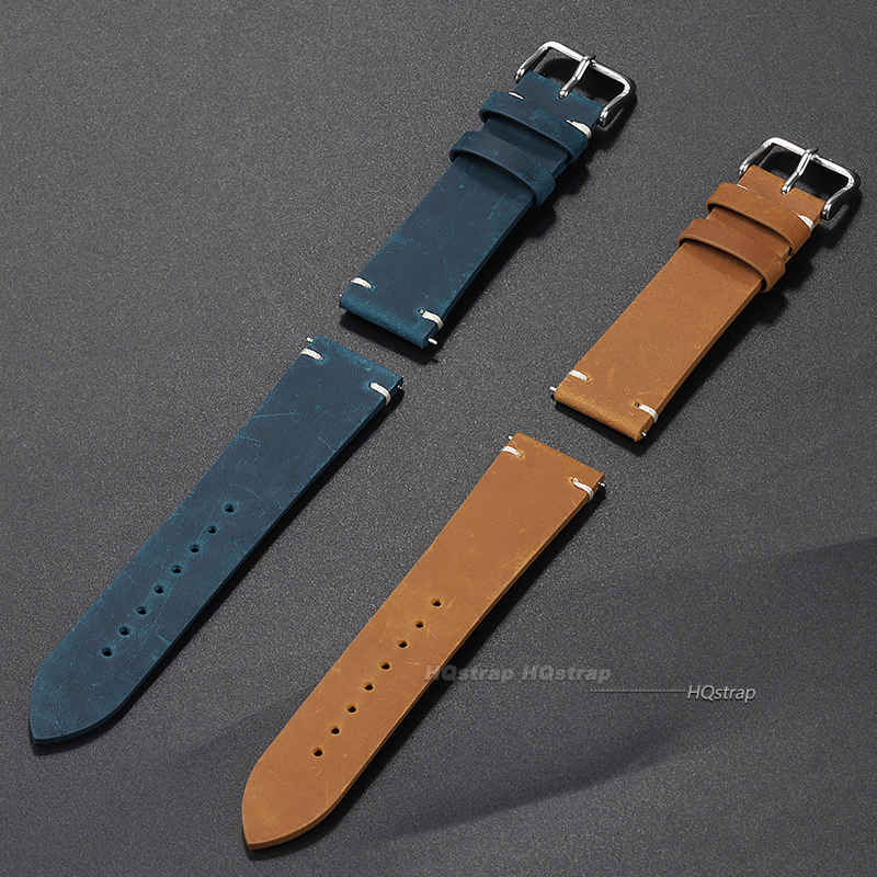 Handmade Leather Watchband 18m - Seiko Watches Smartwatch บทวิจารณ์และราคา