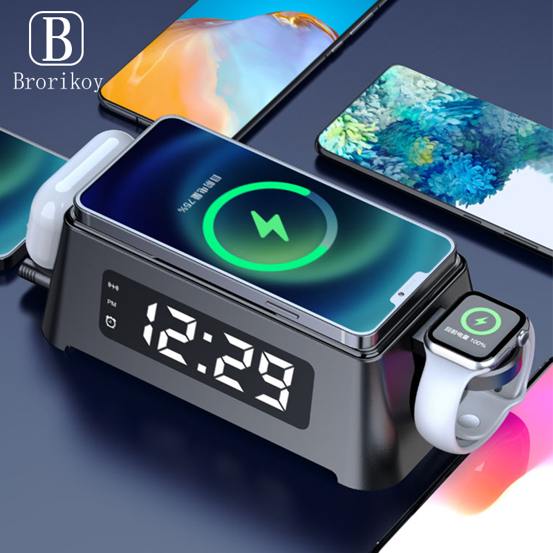 15W Qi Alarm Clock Wireless Ch - Watch Watch Xs บทวิจารณ์และราคา