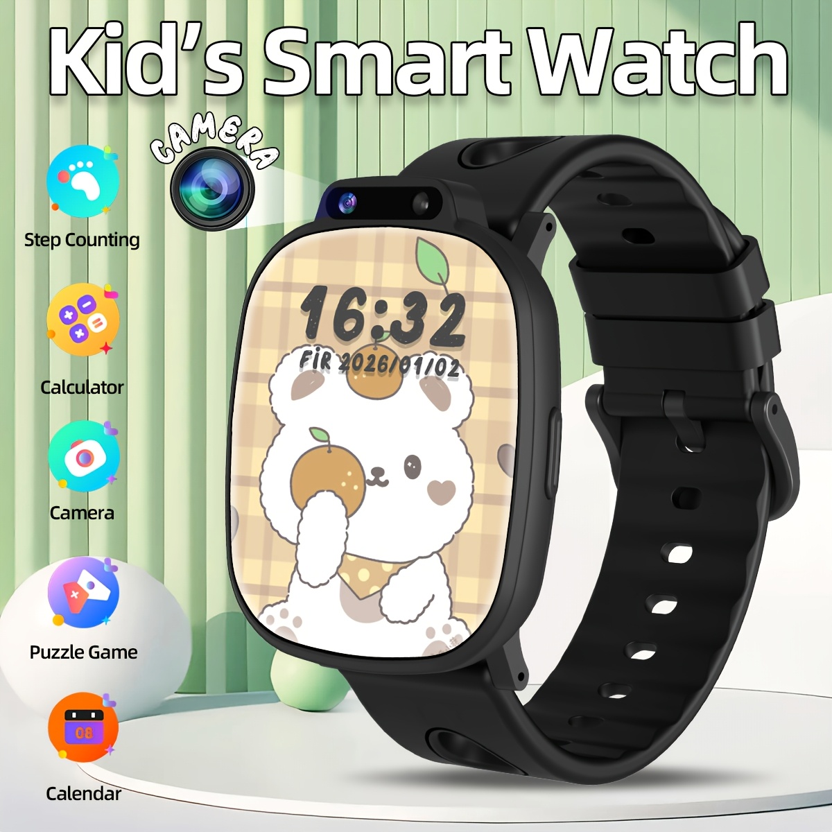 2026 New LAXASFIT Kids Camera  - Smartwatch Watches For 12 Year Old Boy บทวิจารณ์และราคา