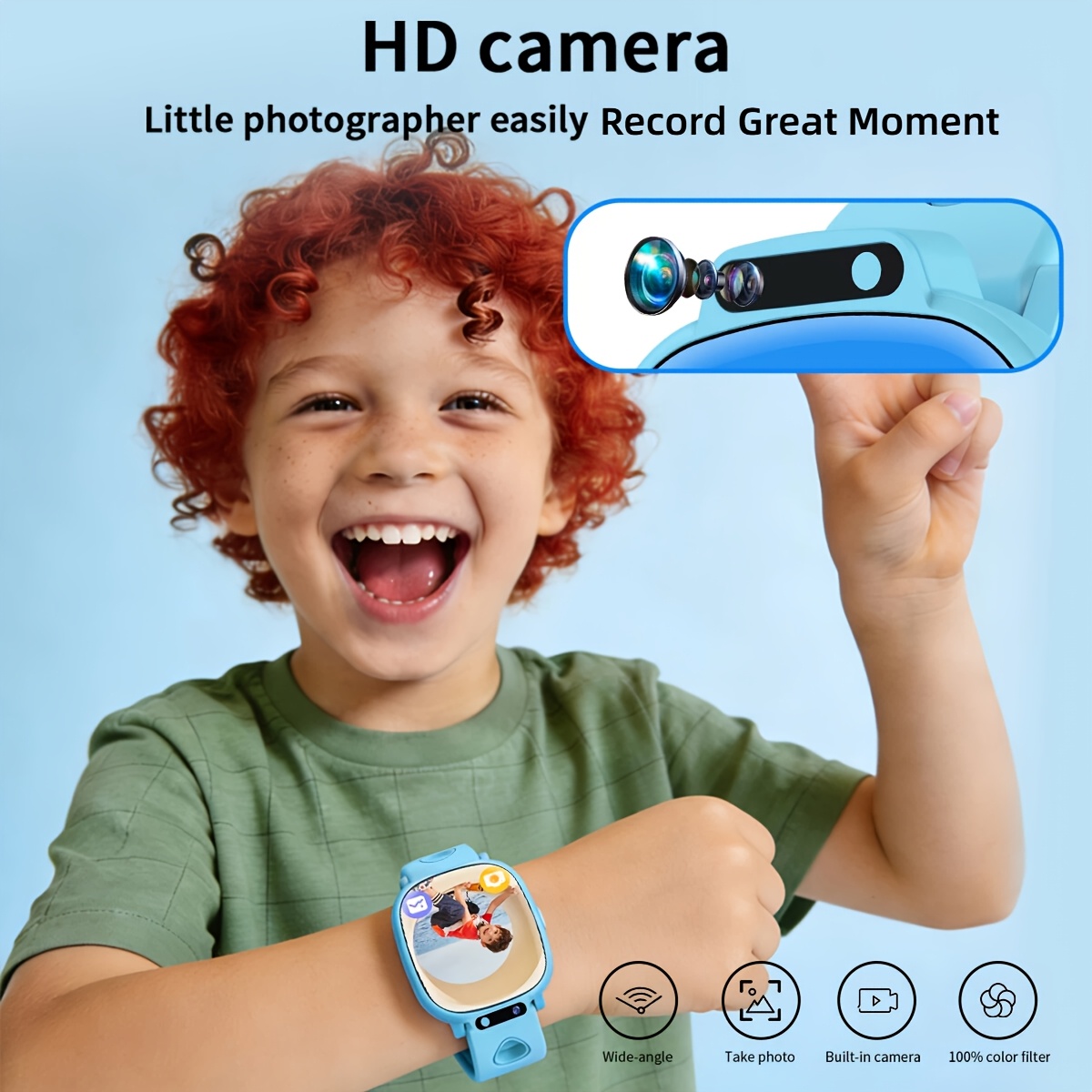 2026 New LAXASFIT Kids Camera  - Smartwatch Watches For 12 Year Old Boy บทวิจารณ์และราคา
