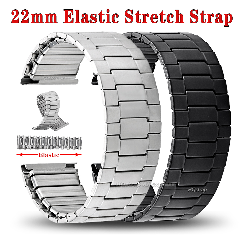 Elastic Steel Watch Strap 22mm - Seiko Watches Smartwatch บทวิจารณ์และราคา