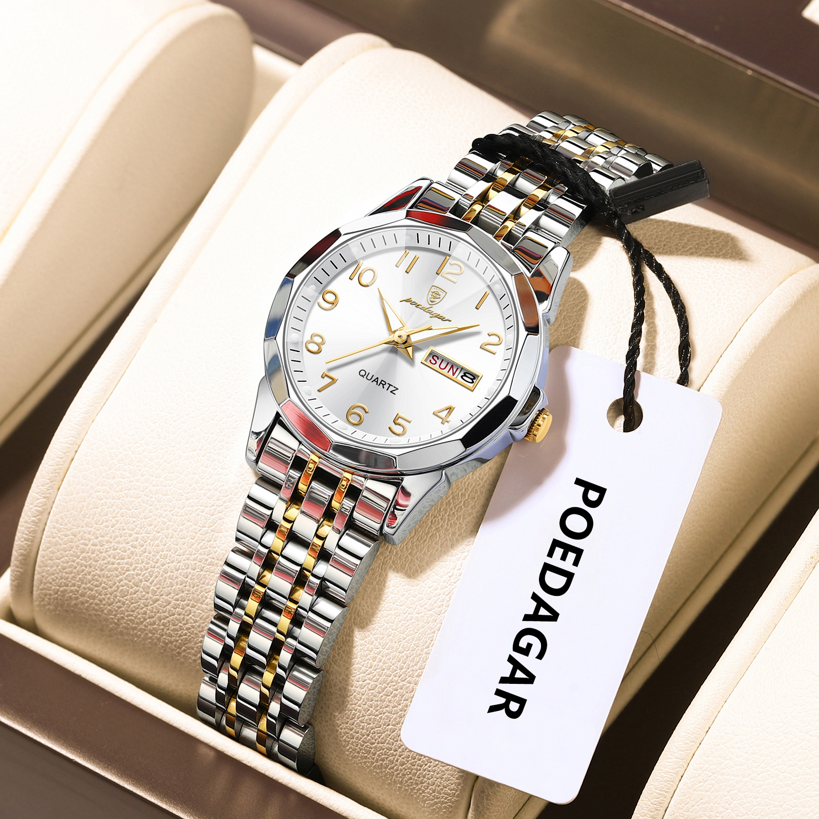 POEDAGAR Elegant Quartz Ladies - Waterproof Diving Watch บทวิจารณ์และราคา