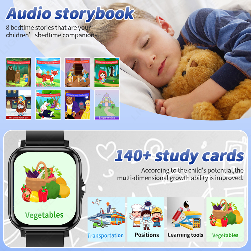 LIGE 2025 Audiobook Children S - Smartwatch Digital Watches For Kid Girl บทวิจารณ์และราคา