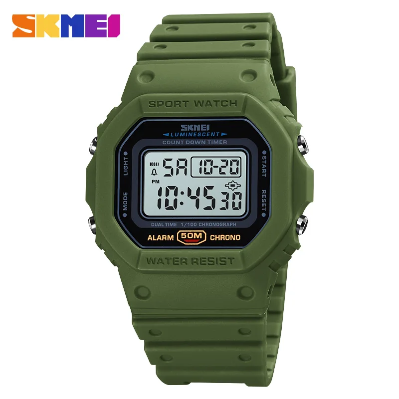 SKMEI 1628 Luxury Digital Men  - Tide Watch Surf บทวิจารณ์และราคา