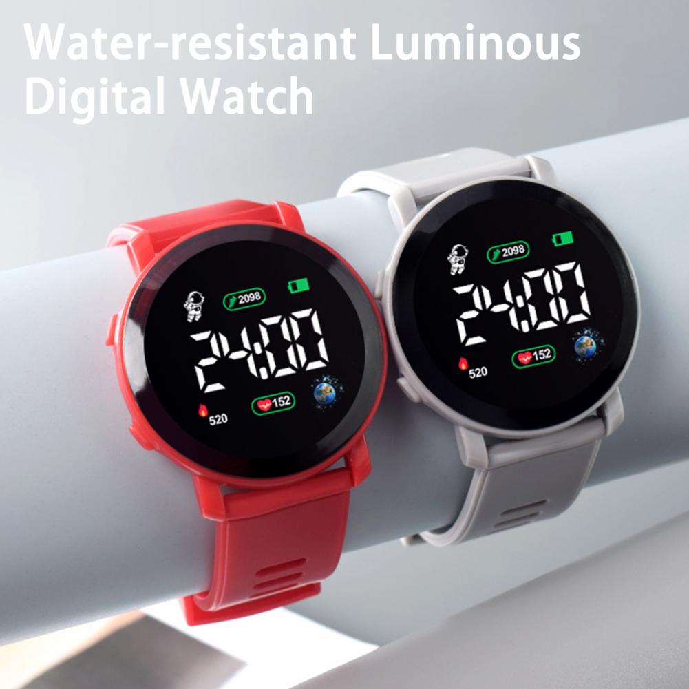 Kids LED Digital Watch Waterpr - Smartwatch Digital Watches For Kid Girl บทวิจารณ์และราคา