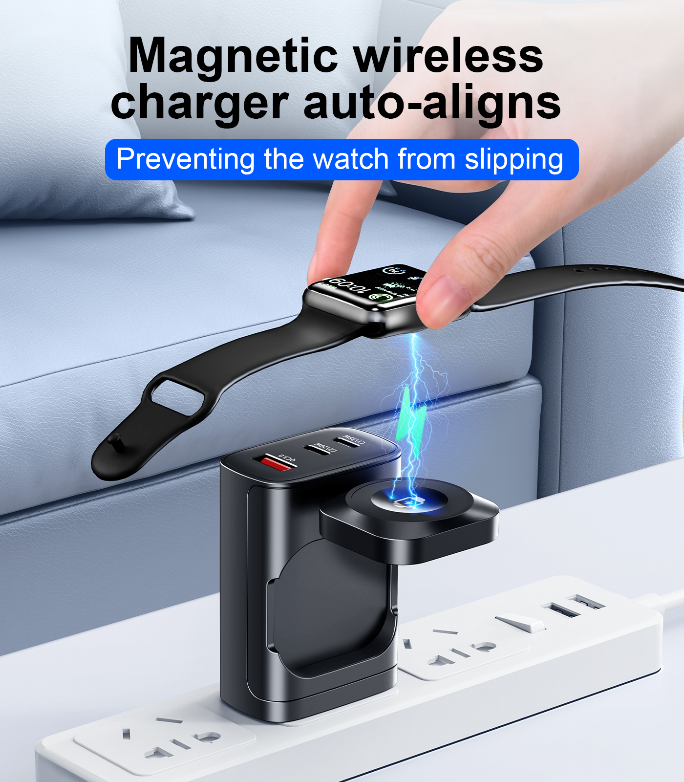 Eary 40W for Apple Charging Bl - Smartwatch Watches For Iphone บทวิจารณ์และราคา