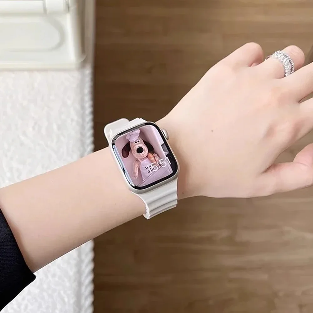 Ocean strap For Apple watch Ul - Smartwatch Apple Watches For Men บทวิจารณ์และราคา