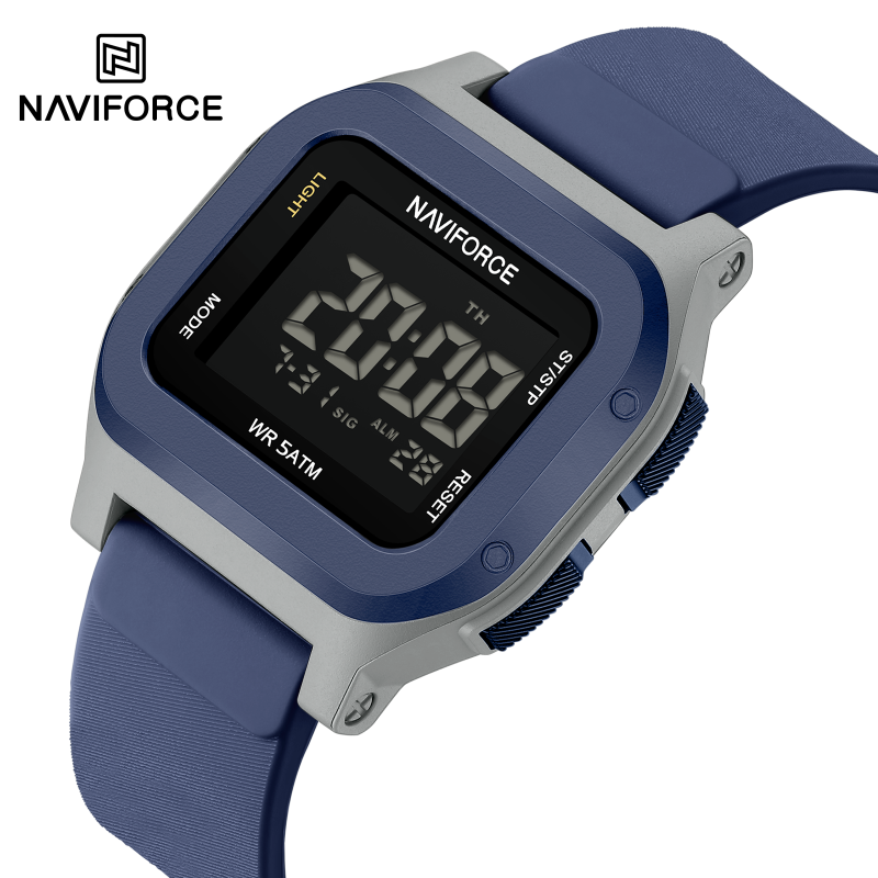 NAVIFORCE NF7137 Sport Waterpr - Tide Watch Surf บทวิจารณ์และราคา