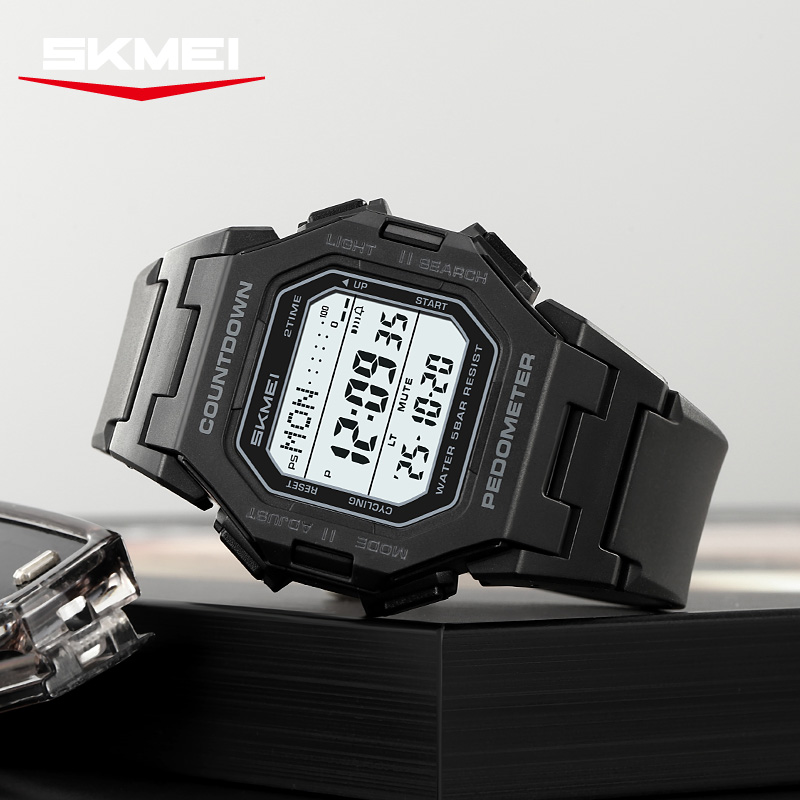 SKMEI 2596 Brand New Men Elect - Tide Watch Surf บทวิจารณ์และราคา