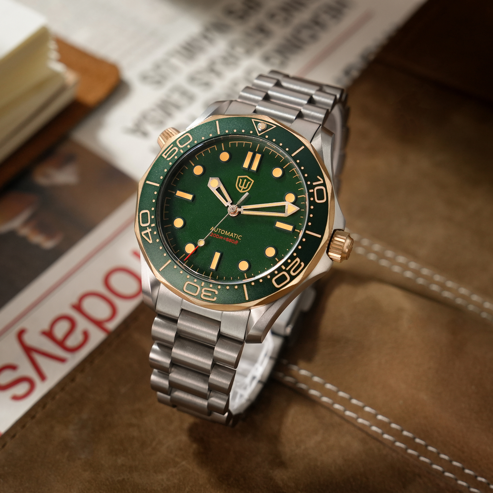 Watchdives WD007 V4 42Mm Titan - Waterproof Diving Watch บทวิจารณ์และราคา