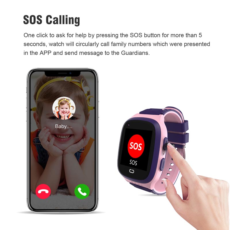 Phone watch android 4G GPS nan - Smartwatch Watches For 12 Year Old Boy บทวิจารณ์และราคา