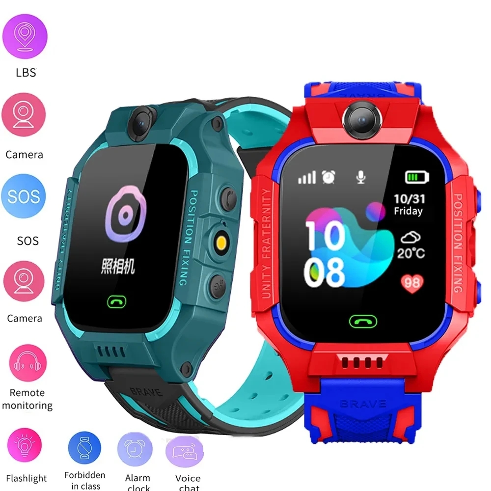 2026 New Kids Smart Watch SOS  - Smartwatch Watches Gift For Girls บทวิจารณ์และราคา