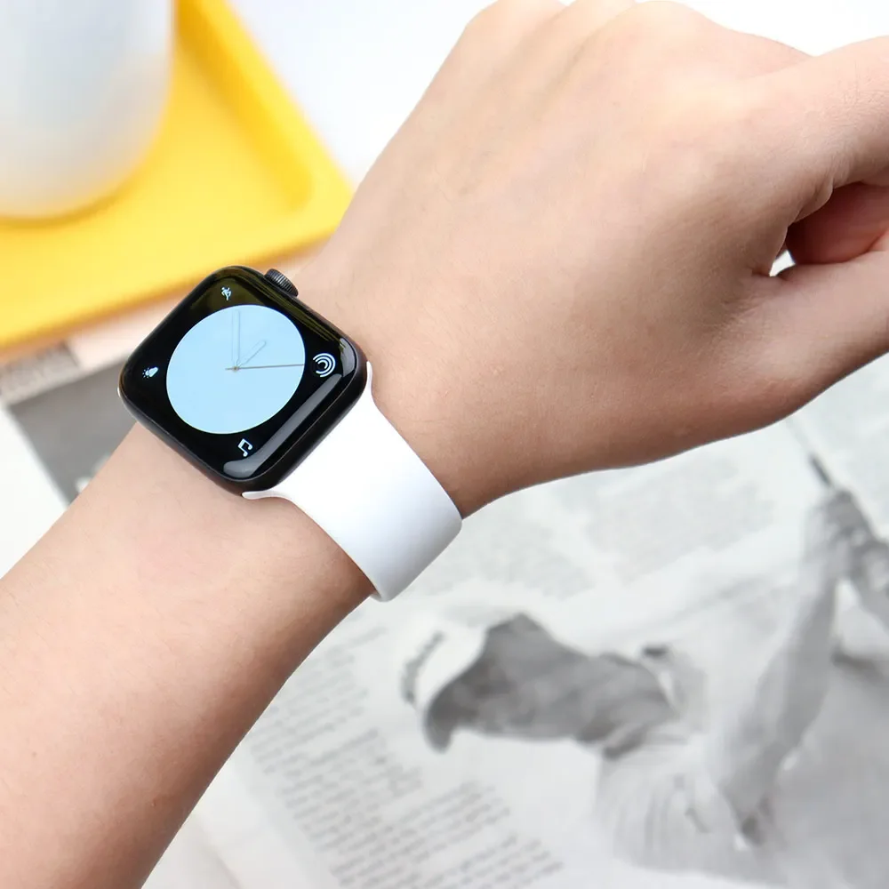 Silicone Band For Apple Watch  - Smartwatch Apple Watches For Men บทวิจารณ์และราคา