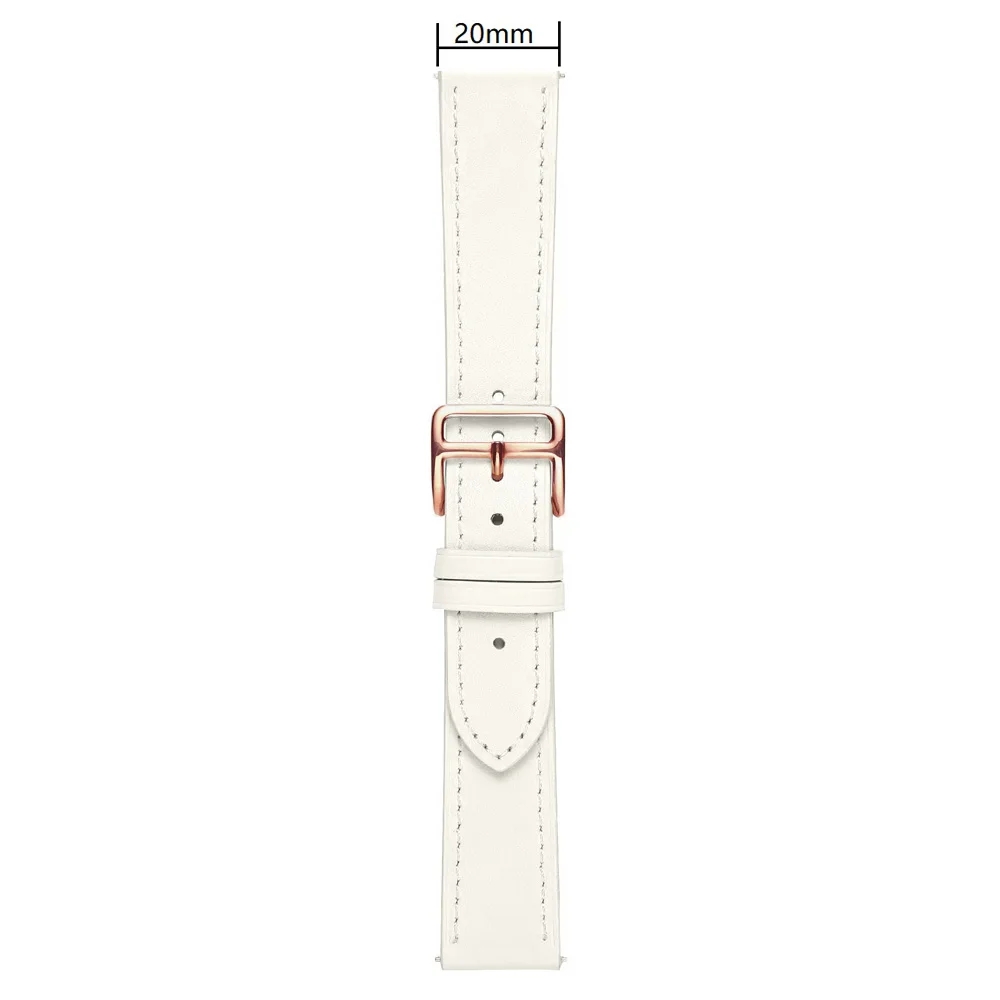 Women Girl Leather Band 20mm F - Smartwatch Trending Watches For Women บทวิจารณ์และราคา