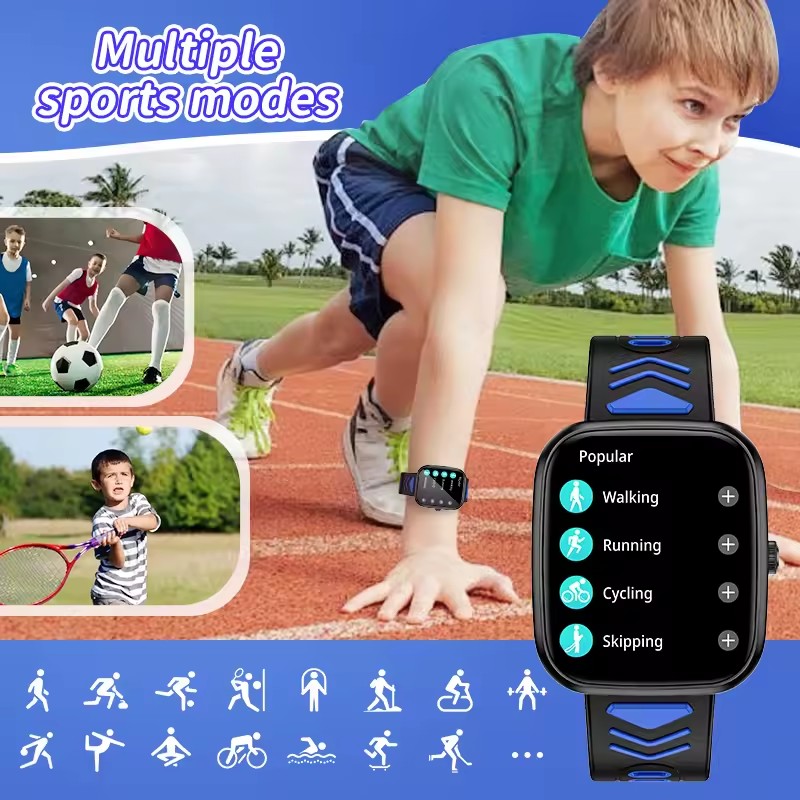 Children Boys Girls Present Sm - Smartwatch Watches For 12 Year Old Boy บทวิจารณ์และราคา