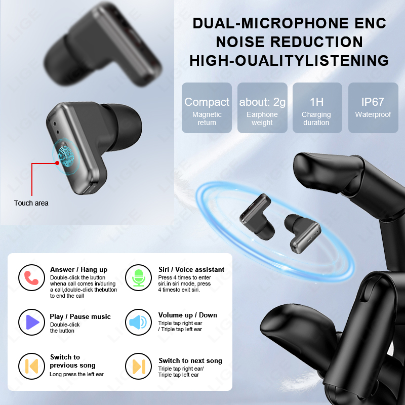 New Smart Watch Men TWS 2-in-1 - Smartwatch Noise Watches For Men บทวิจารณ์และราคา