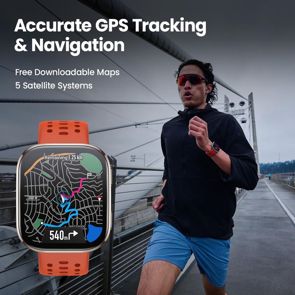 Amazfit Bip 6 Smart Watch 46mm - Smartwatch Watches With Bluetooth บทวิจารณ์และราคา