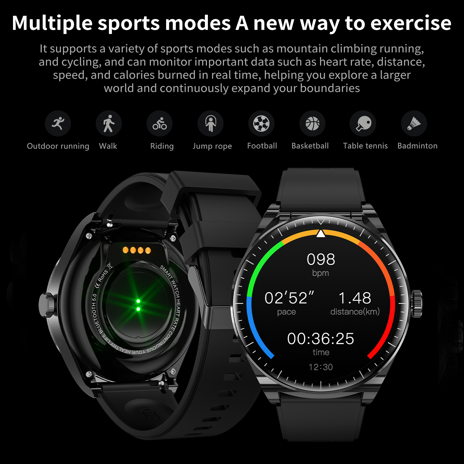 TWS Headphone Smart Watch Men  - Smartwatch Noise Watches For Men บทวิจารณ์และราคา