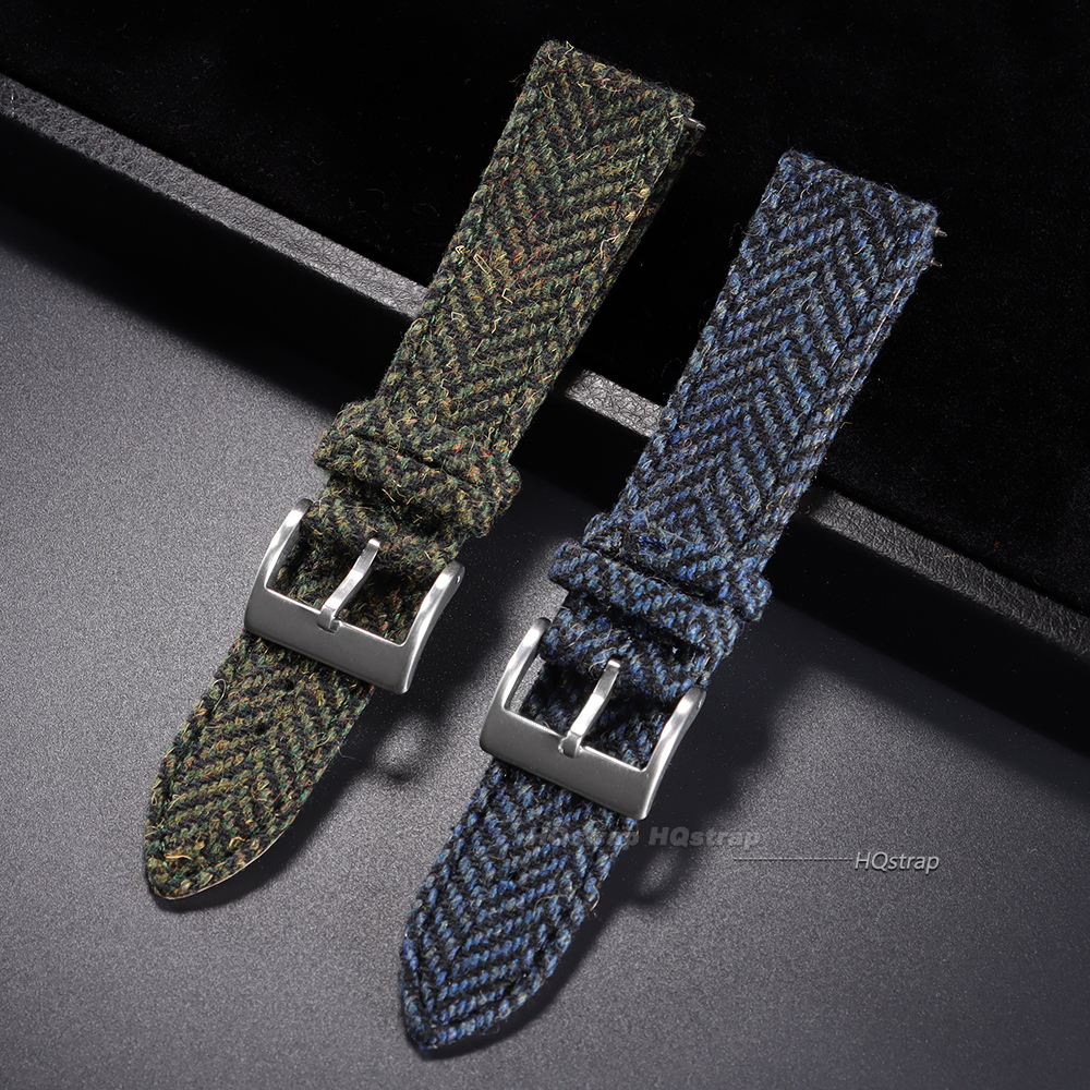 Vintage Tweed Nylon Strap Genu - Seiko Watches Smartwatch บทวิจารณ์และราคา
