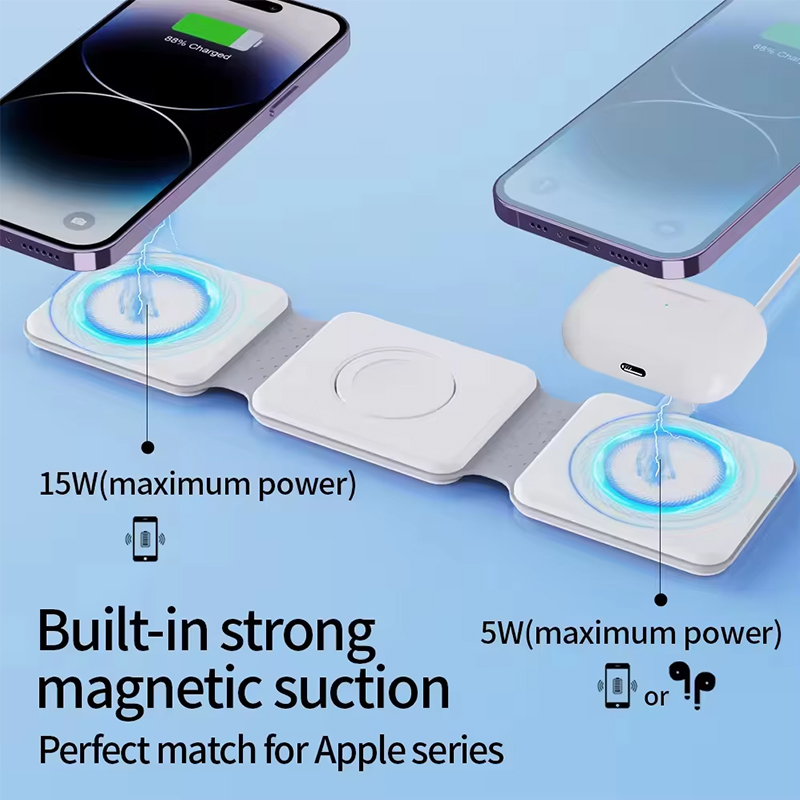 Universal Qi2 Magnetic Foldabl - Smartwatch Watches For Iphone บทวิจารณ์และราคา
