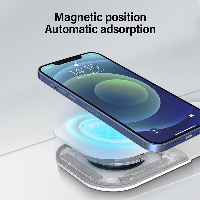 Universal Qi2 Magnetic Foldabl - Smartwatch Watches For Iphone บทวิจารณ์และราคา
