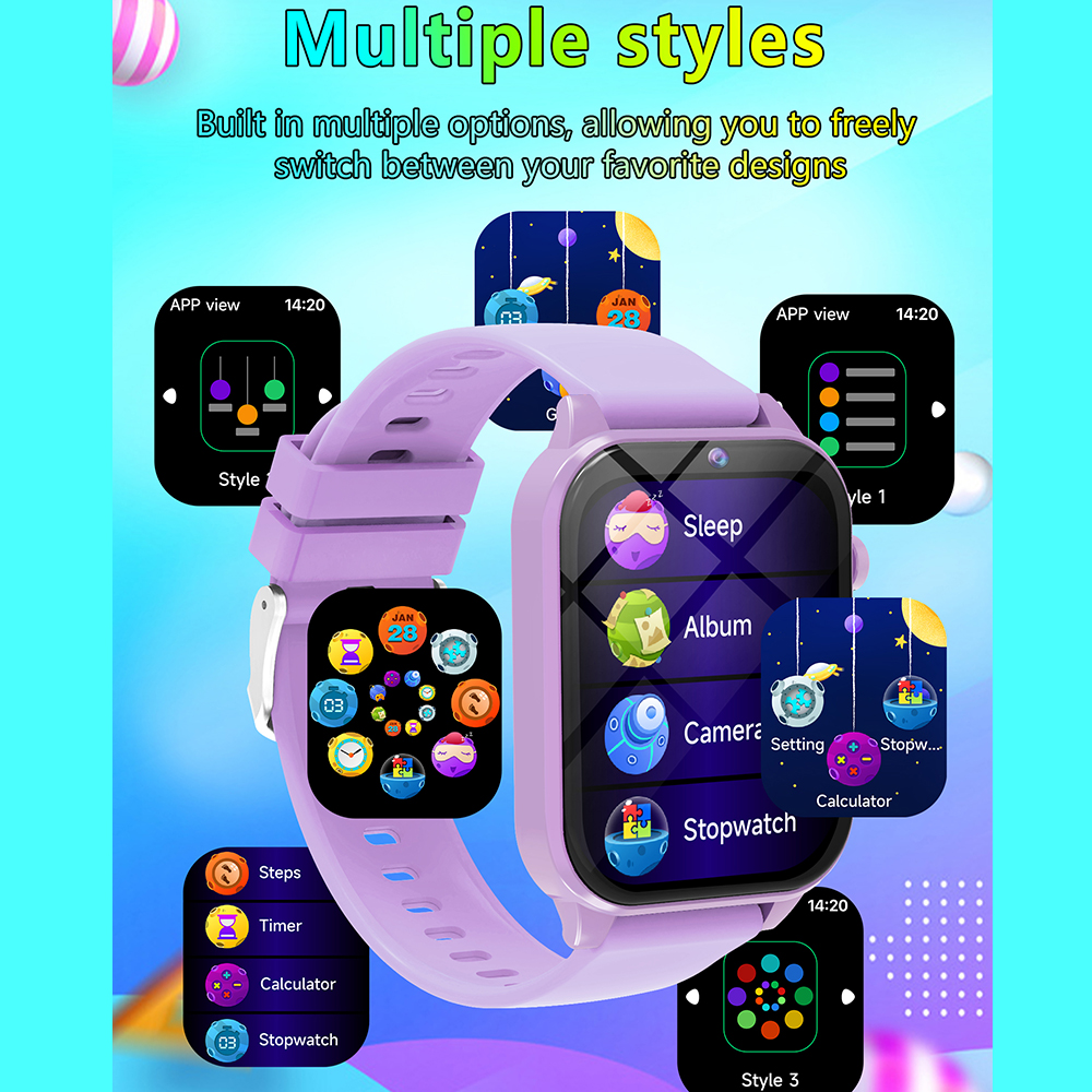 Game Smart Watch Kids 18 Fun G - Smartwatch Digital Watches For Kid Girl บทวิจารณ์และราคา