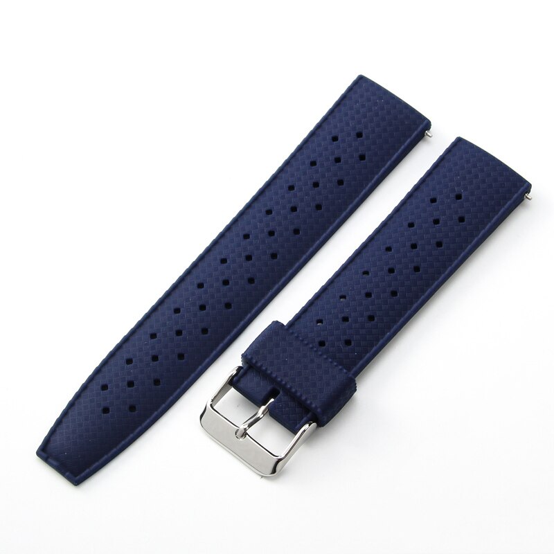 New Tropical Rubber Strap for  - Seiko Watches Smartwatch บทวิจารณ์และราคา