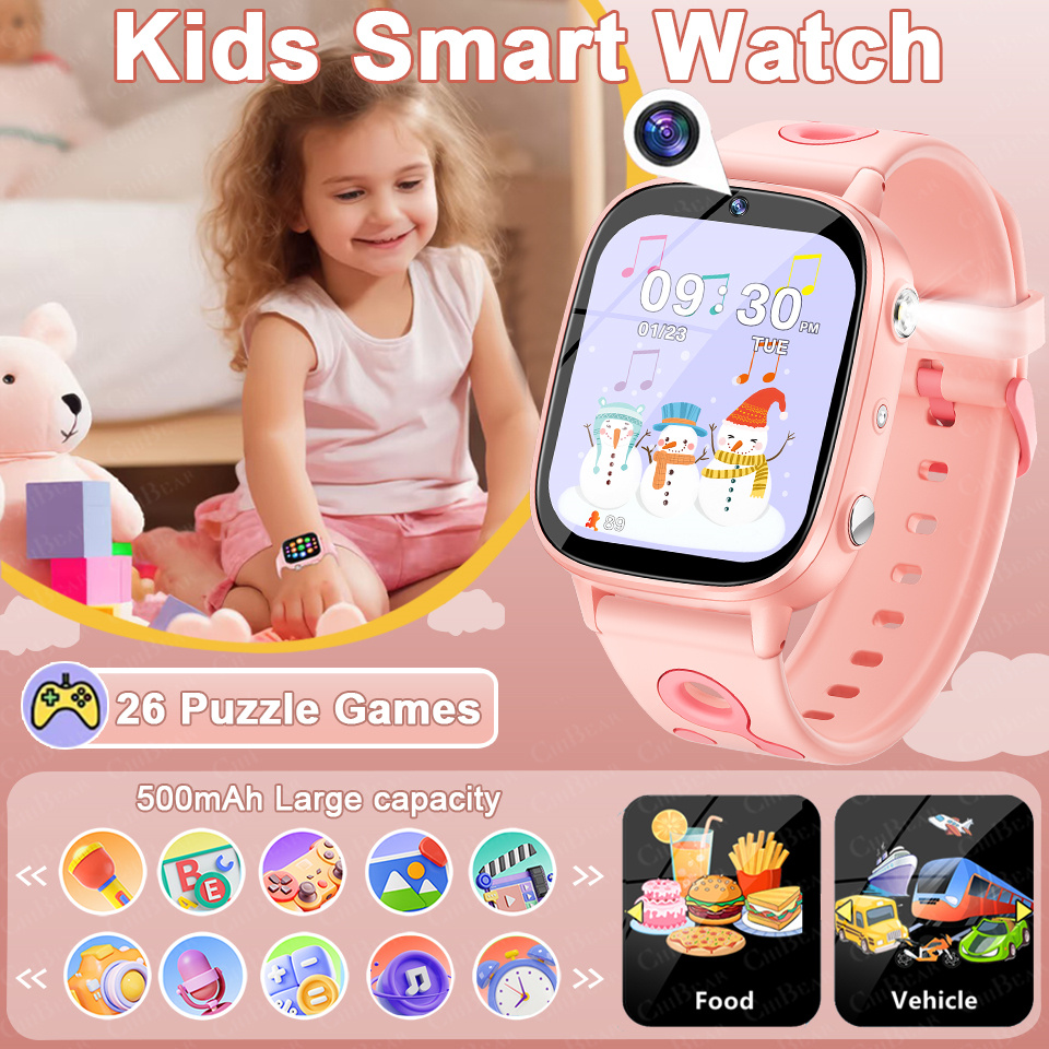Kids SmartWatch Camera Video P - Smartwatch Watches Gift For Girls บทวิจารณ์และราคา