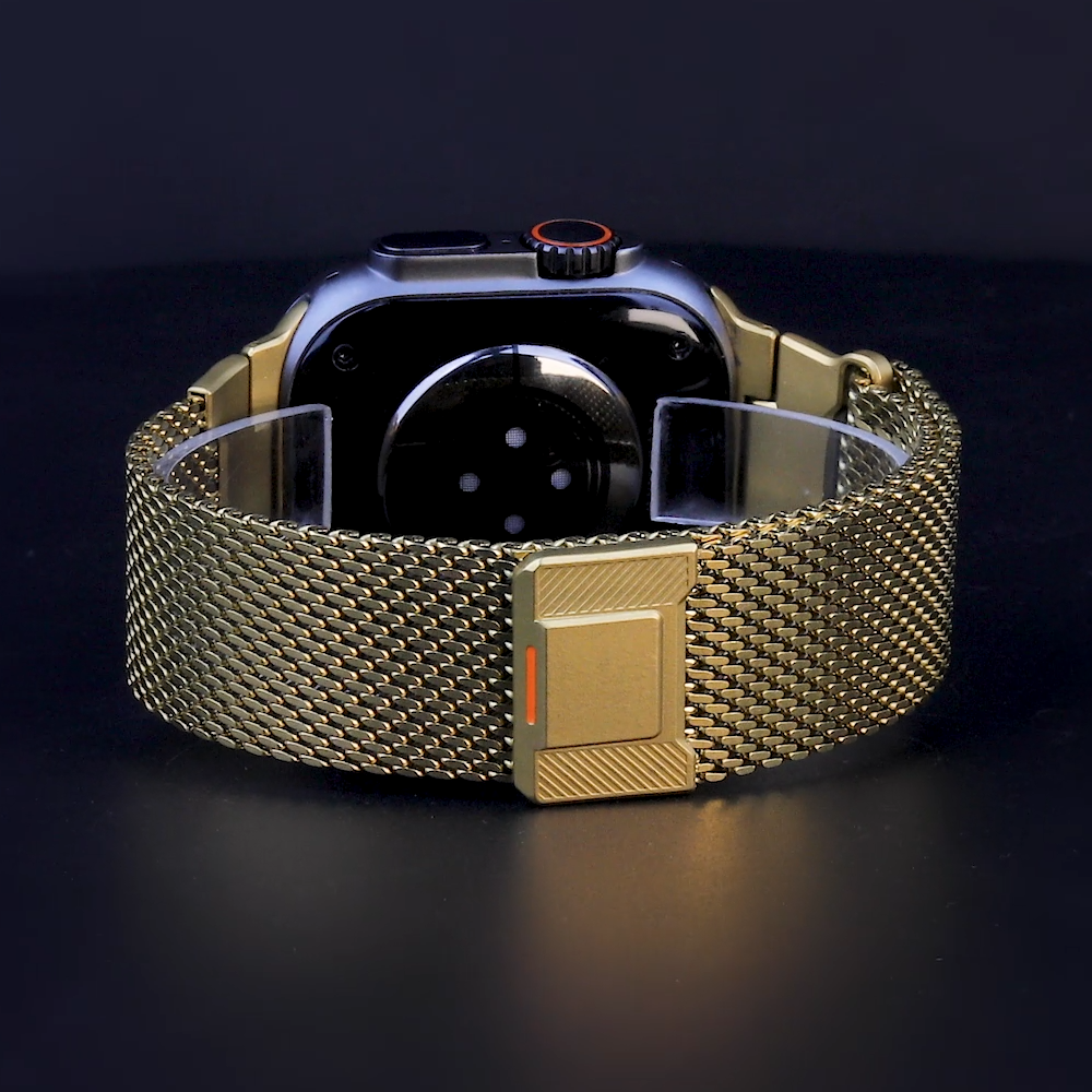Exquisite Milanese Strap for A - Smartwatch Apple Watches For Men บทวิจารณ์และราคา