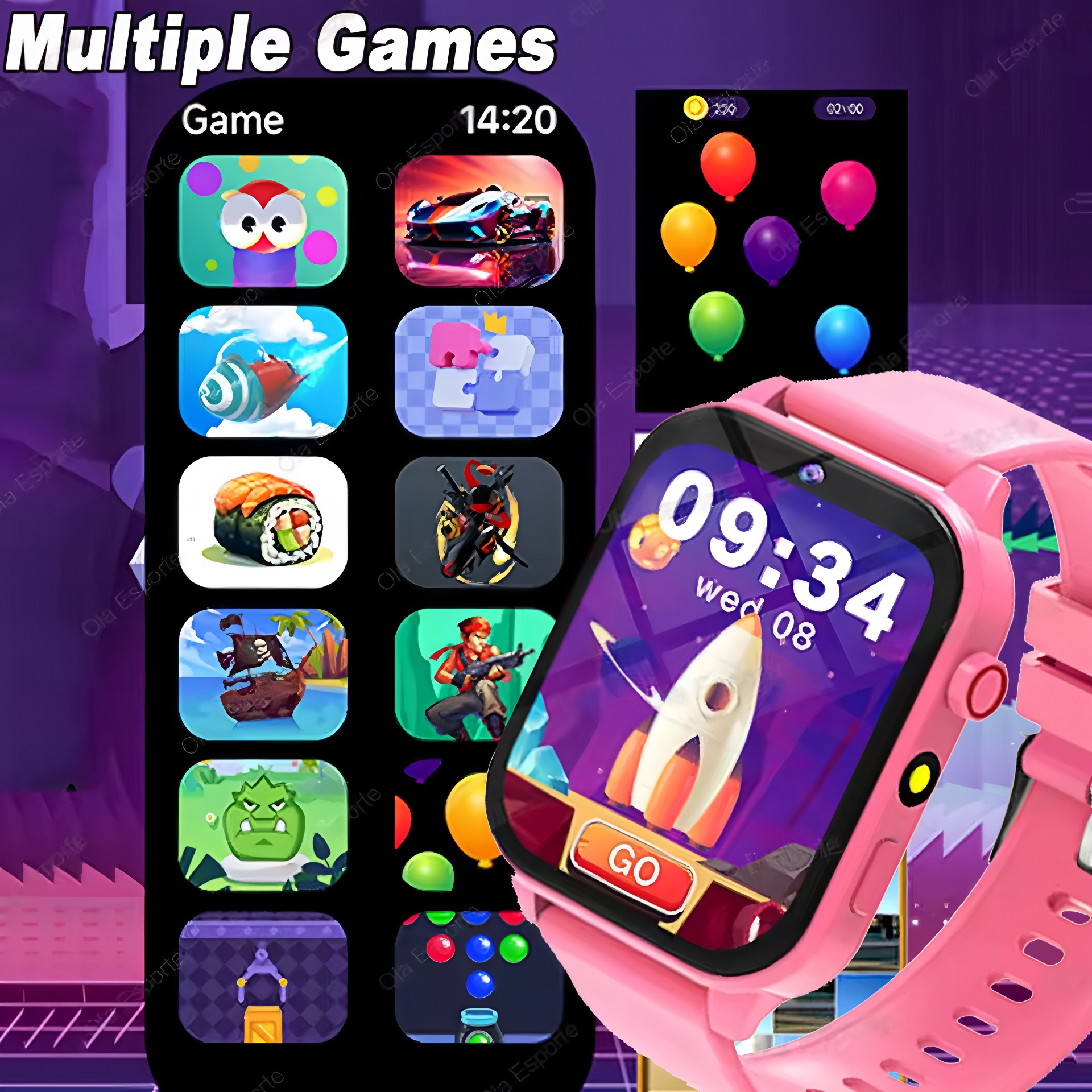 100+ Game SmartWatch Kid Child - Smartwatch Watches For 12 Year Old Boy บทวิจารณ์และราคา