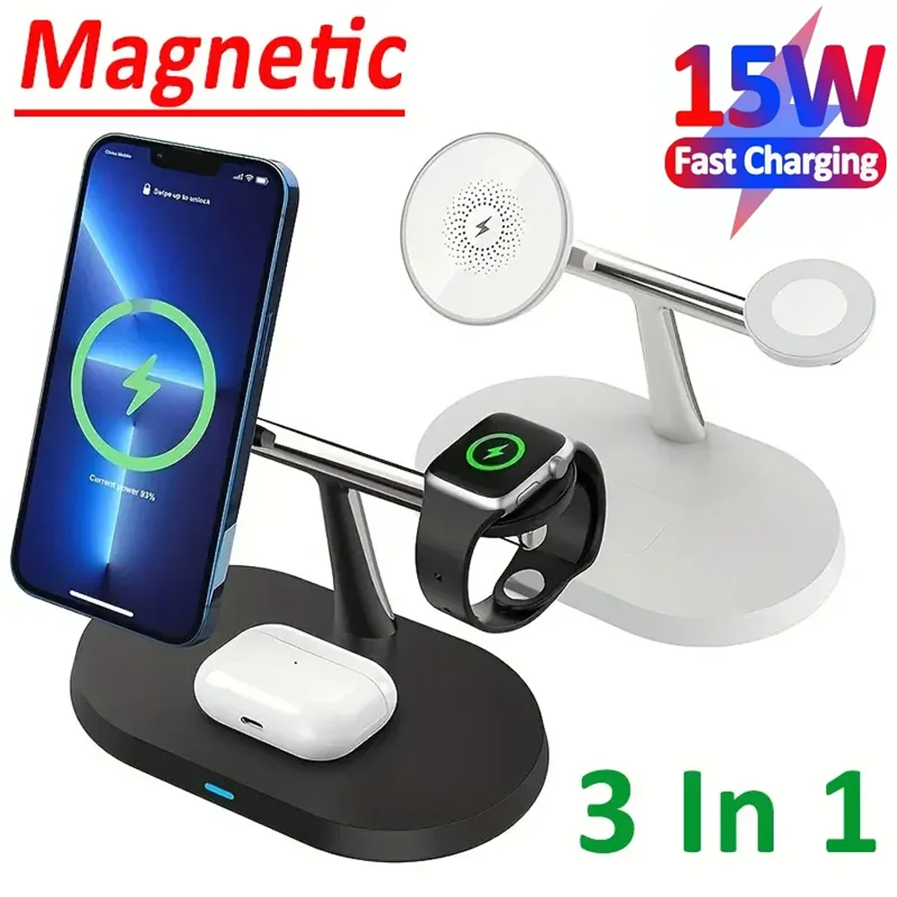 Magnetic Wireless Charger Stan - Smartwatch Watches For Iphone บทวิจารณ์และราคา